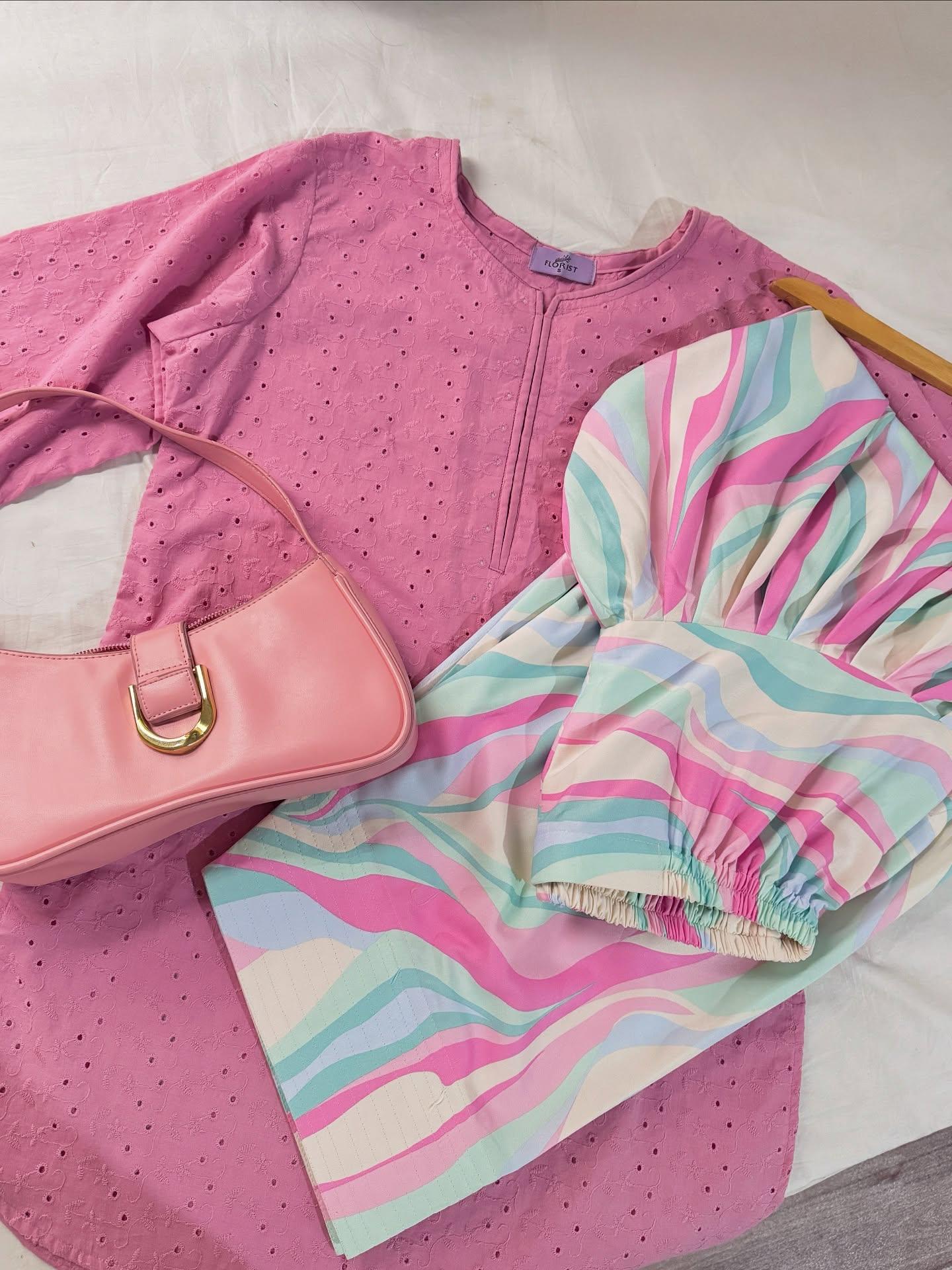 Blush Chicken Kari Farshi Shalwar - Image 3