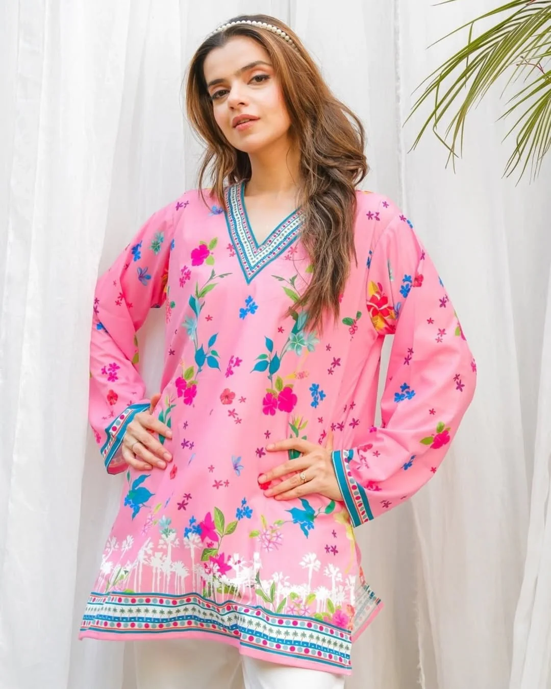 Dananeer Digital Co-ord Set - Image 8