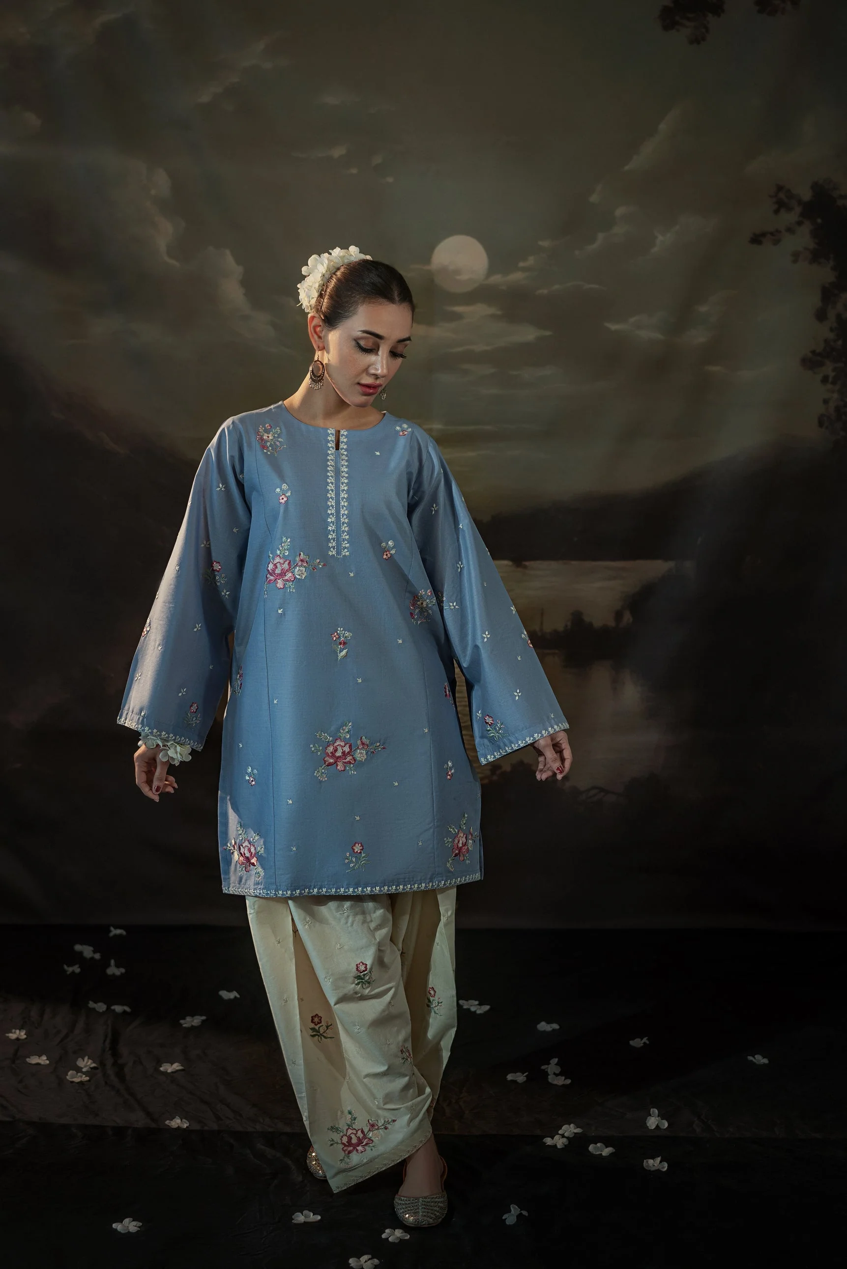 Fiza Embroidered Set - Image 6