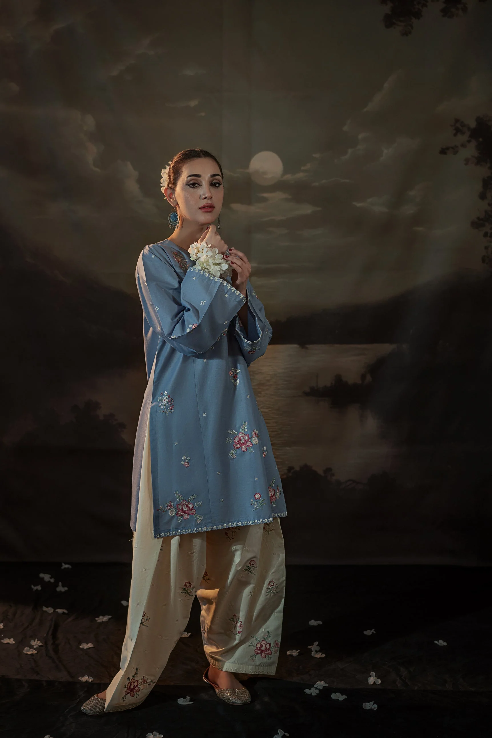 Fiza Embroidered Set - Image 9