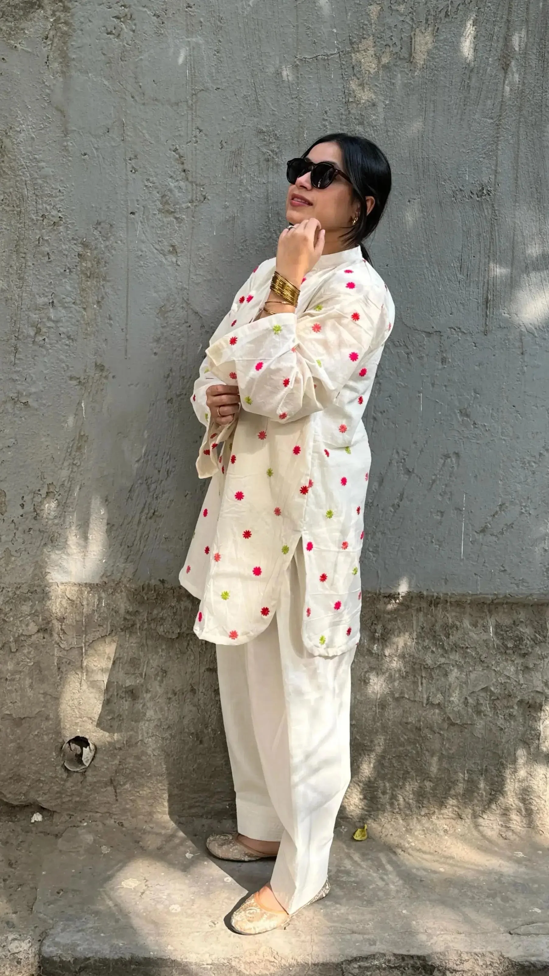 Heer Emb Farshi Shalwar Set - Image 7