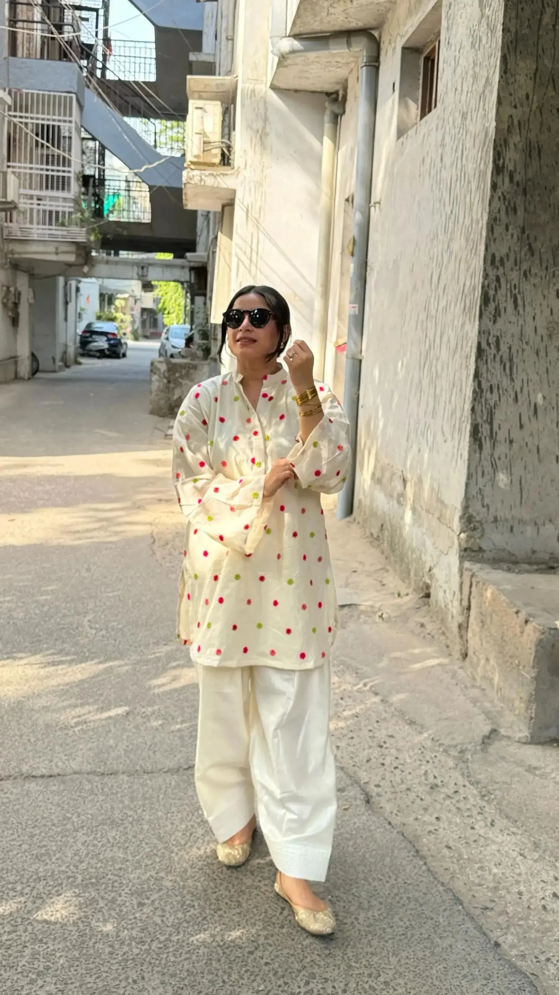 Heer Emb Farshi Shalwar Set - Image 8